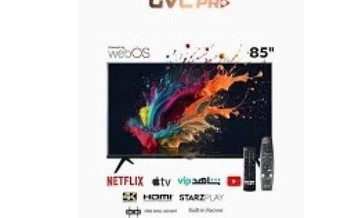 شاشة جي في سي برو 85 سمارت 4K WEBOS