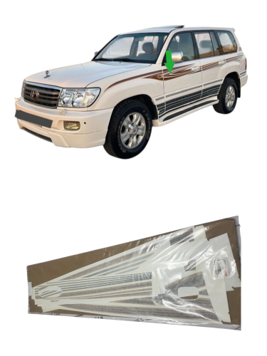 خط لاندكروزر 2007 خليجي اصلي