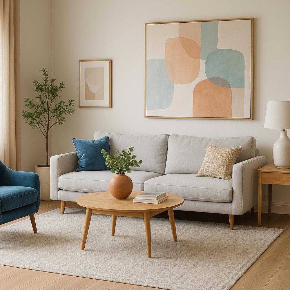 دليل تنسيق الألوان في غرف المعيشة: كيف تختار لوحة الألوان المثالية؟