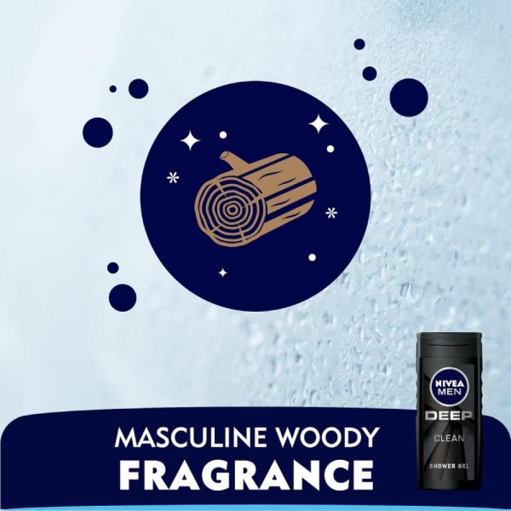 نيفيا جل الاستحمام ديب كلين للرجال - 250 مل