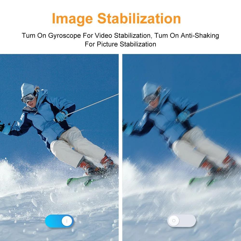 كاميرا حركة مقاومة للماء 5K