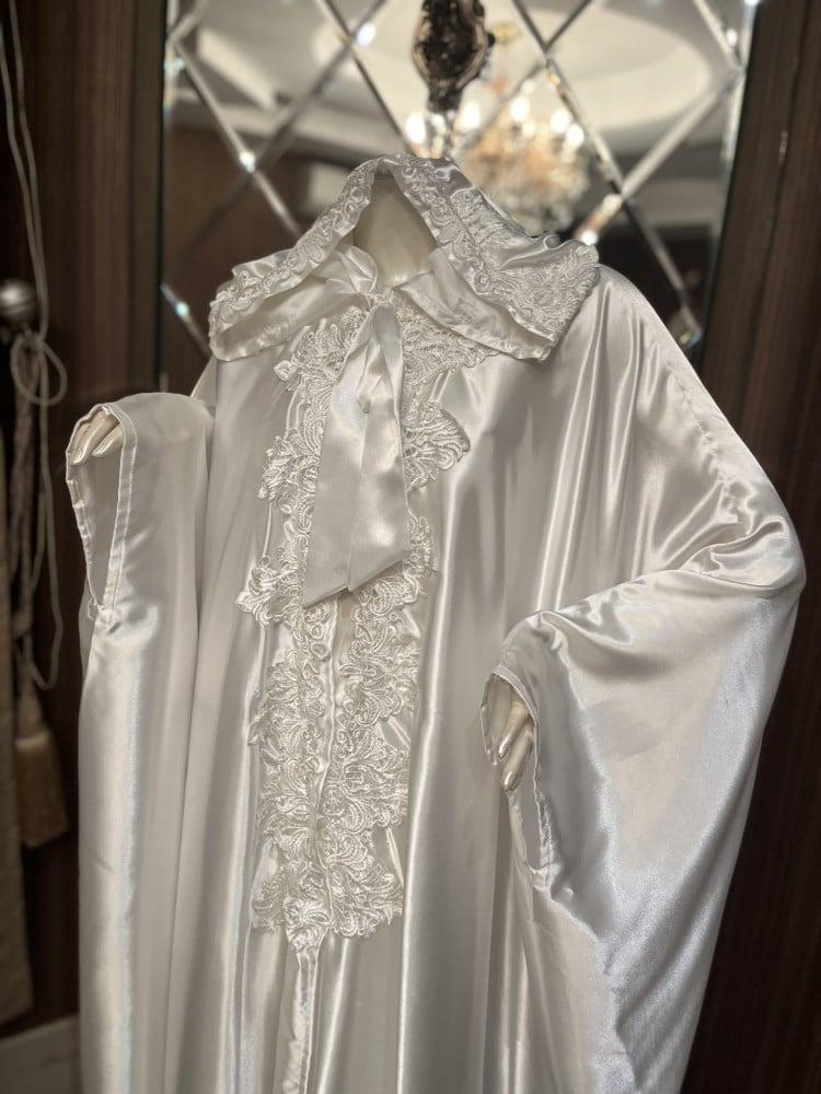 عباية عروس دانتيل