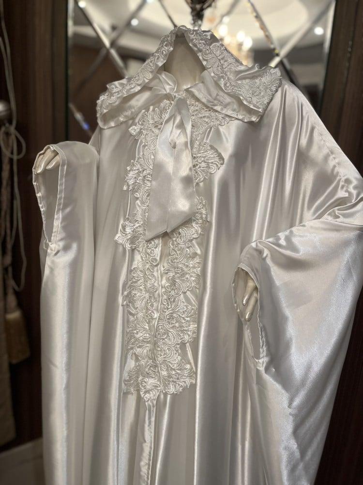 عباية عروس دانتيل