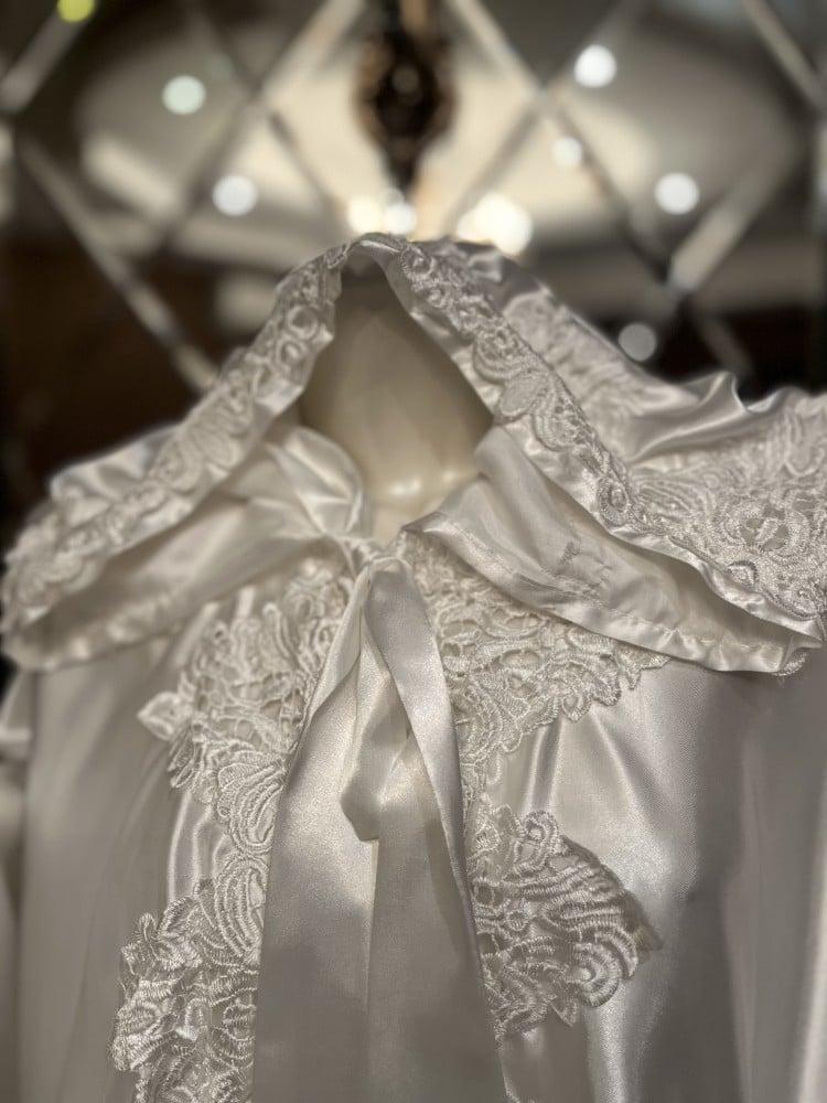 عباية عروس دانتيل