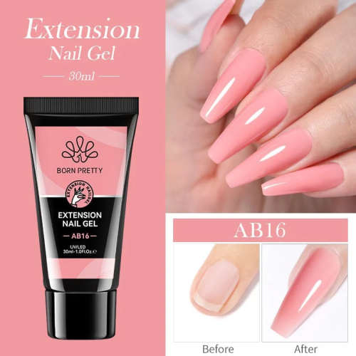 Nude Nail Extension Gel 30ml - جل بناء الأظافر بلو...