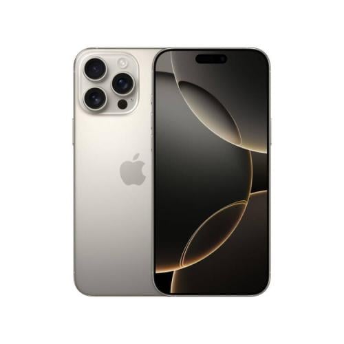 آبل ايفون 16 برو ماكس التيتانيوم طبيعي 256gb