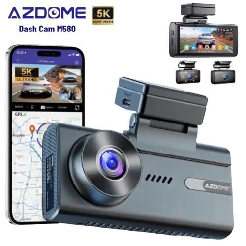 داش كام أزدوم M580-5K أمامية + داخلية + خلفية ( بك...