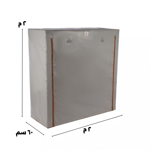 200x200x60cm غطاء رمادي