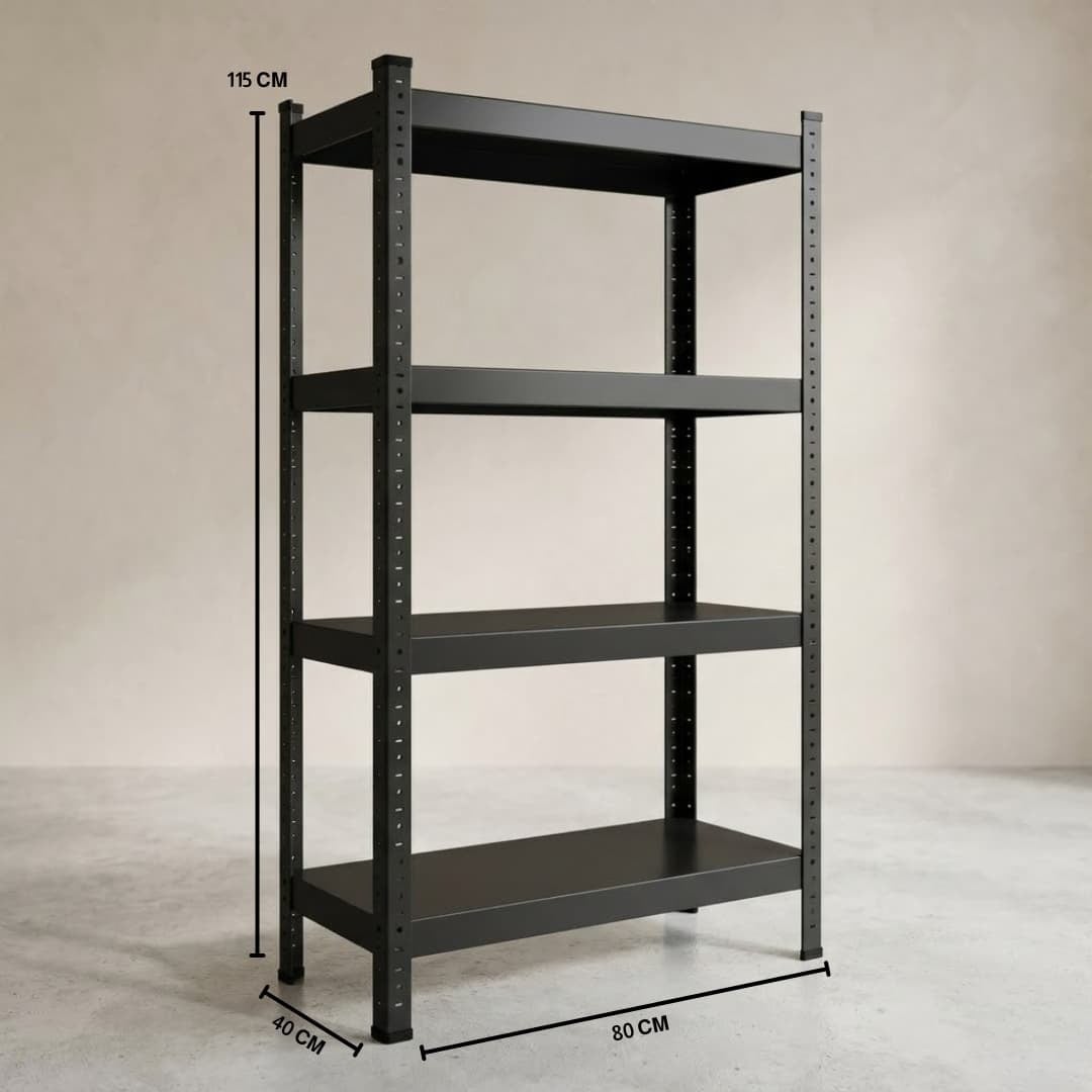 200x200x60cm blue iron storage shelves - Myrfuf