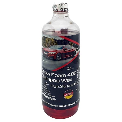 كارزيكس شامبو واكس 400 1 لتر للمحترفين لتنظيف وتلميع السيارات