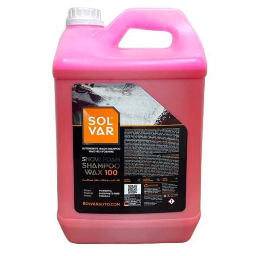 سولفار -شامبو واكس مركز 100 احمر- 5 لتر