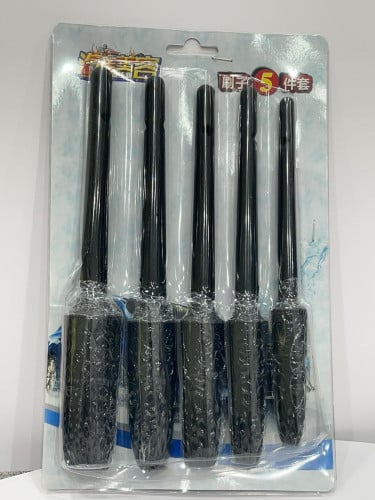 طقم فرش 5 قطع لتنظيف شامل ودقيق داخل وخارج السيارات