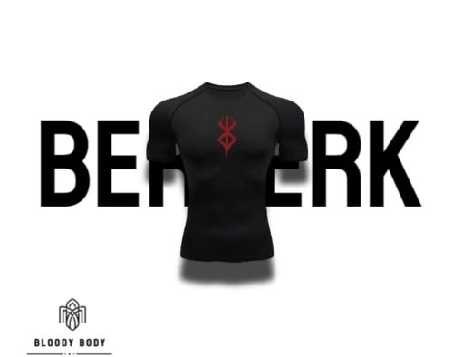 Bloody body"bersark red shirt