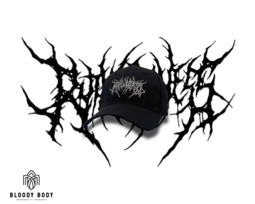 Bloody body”black cap