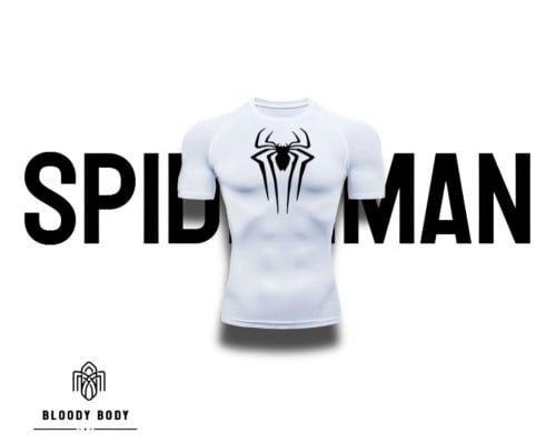 Bloody body "Spiderman white shirt