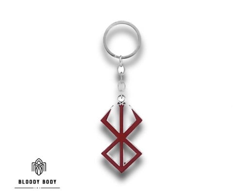 Bloody body" berserk Key hanger