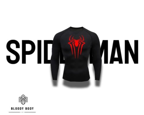 Bloody body "Spiderman red shirt