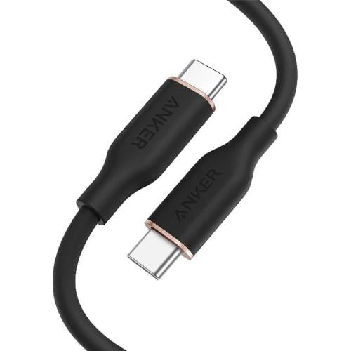 كيبل أنكر شحن سريع 100 واط بمنفذ ‏ USB-C الى USB-C...