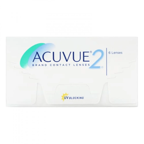 عدسات أكيوفيو 2 الشفافة ACUVUE 2 الأسبوعية ، تحتوي...