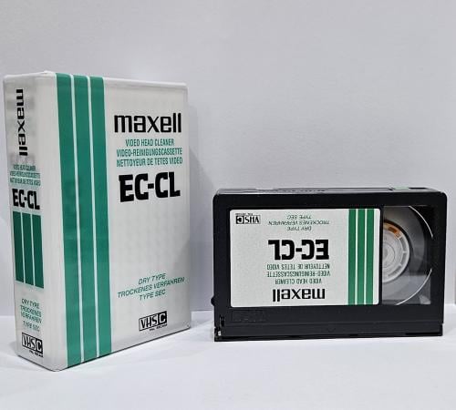 شريط تنظيف كاميرات فيديو طراز VHS-C