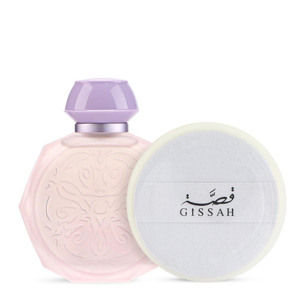 مجموعة Lunar Set من Gissah: صفاء ودفء في عطر وبودرة نسائية