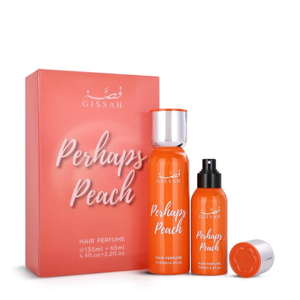 مجموعة Perhaps Peach من Gissah: عبق الخوخ الصيفي بحجمين