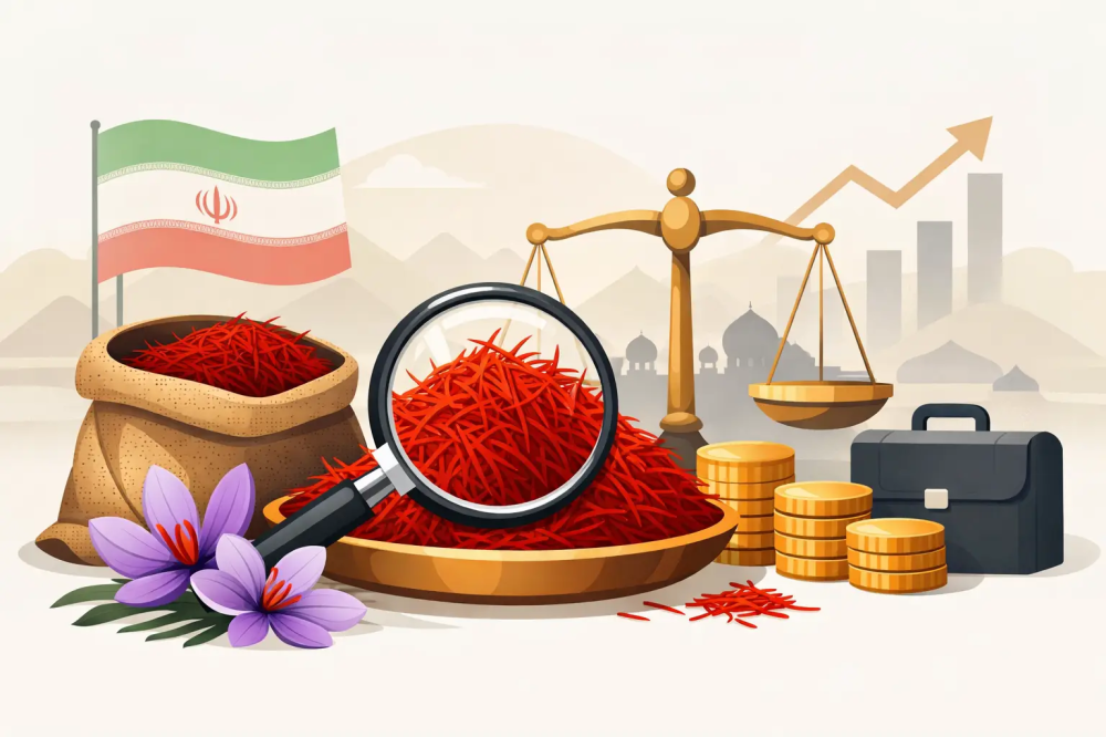 سعر الزعفران الإيراني الفاخر وكيف تقيّمه