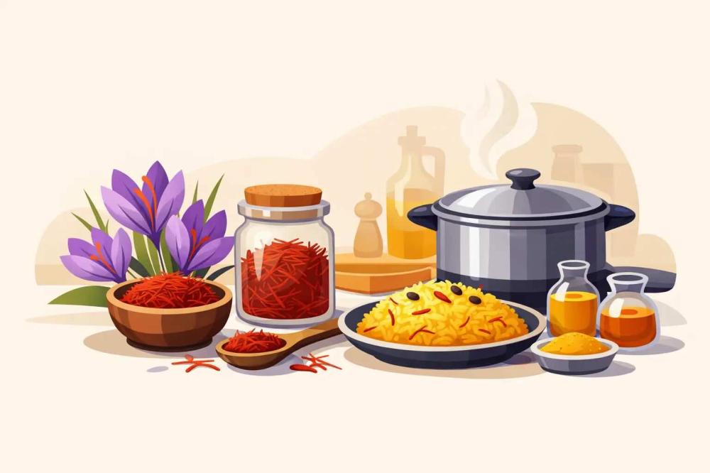 طريقة استخدام الزعفران في الطبخ بشكل صحيح