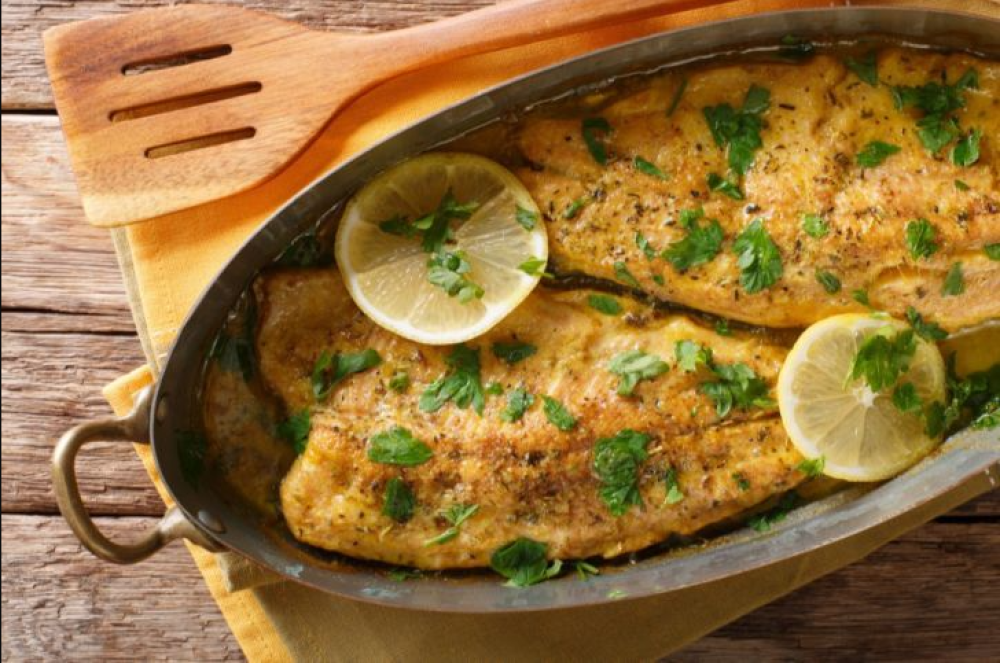 فيليه هامور مقلى من متجر السماك للبحريات