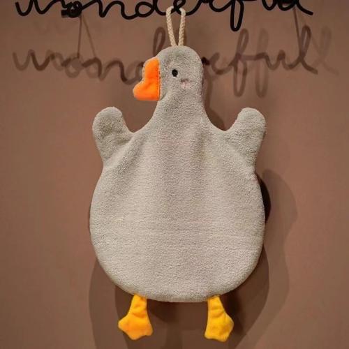 منشفة يد كرتونية على شكل أوزة