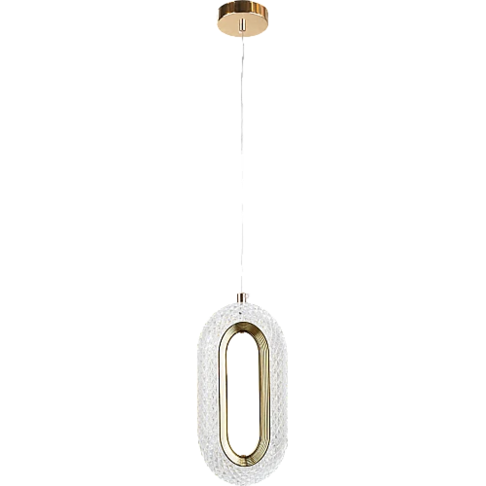 نجف مودرن ذهبي لون الانارة 3اضاءات 5 واط مفرد