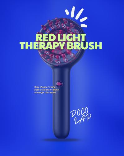 Red Light Therapy Brush
