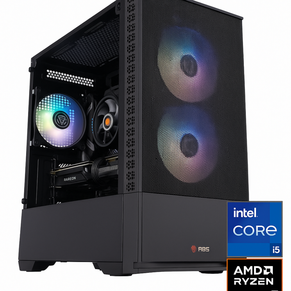 مقارنة تجميعة بي سي AMD  و intel core 5 -بي سي اوشن