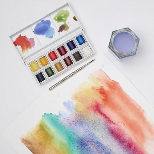 مجموعة ألوان مائية Winsor & Newton Cotman