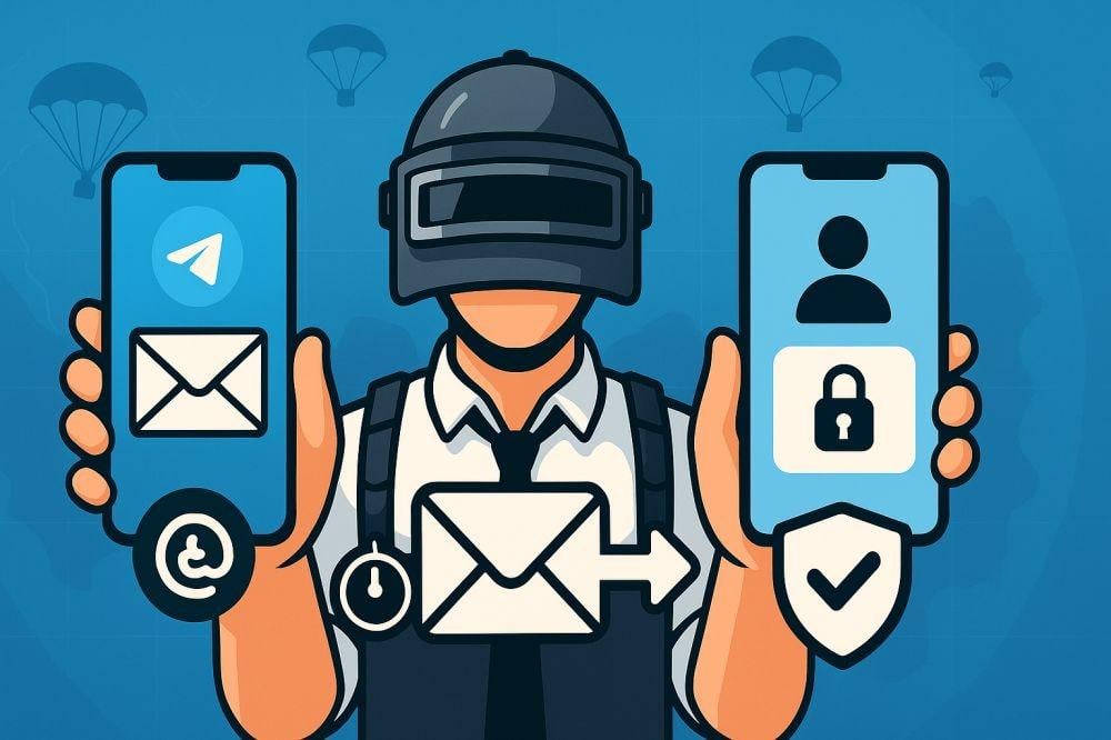 تسجيل دخول ببجي موبايل بالإيميل المؤقت عبر