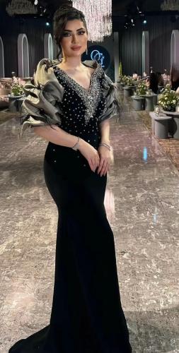 فستان سهره راقي تطريز