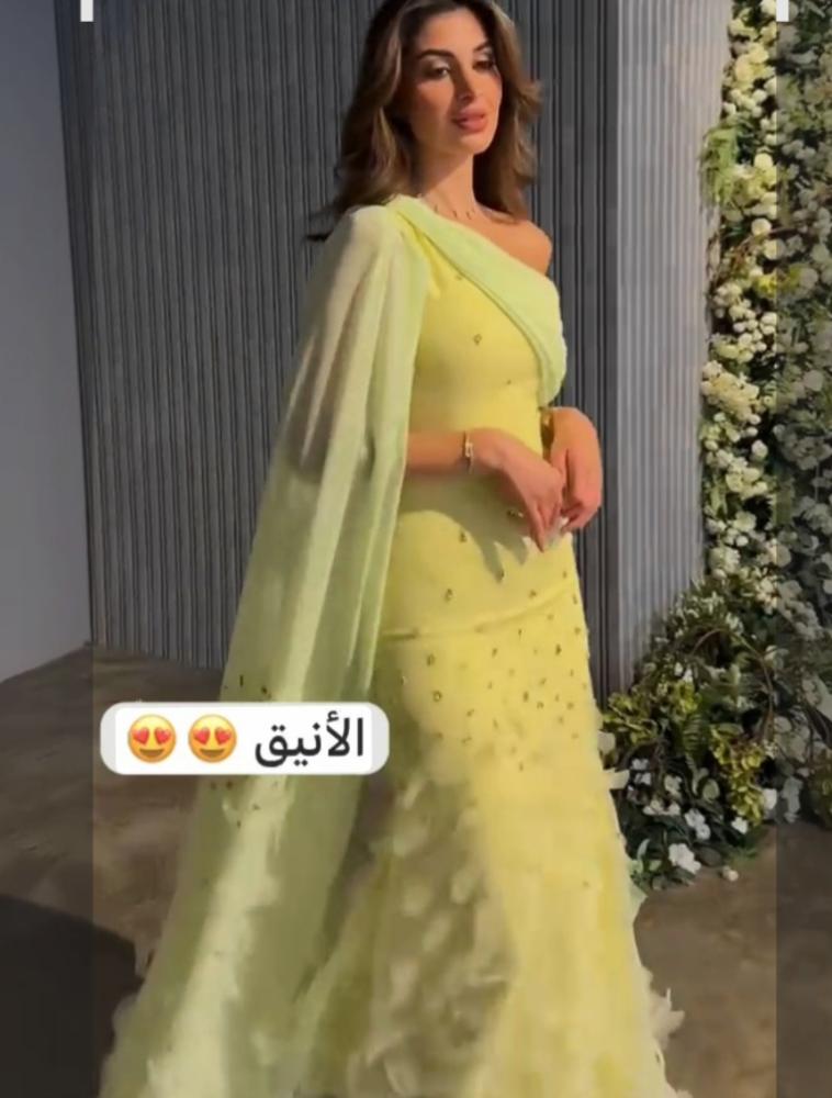 فستان ليموني ليزر