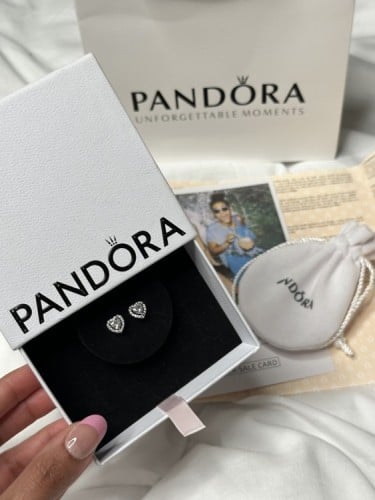 حلق باندورا PANDORA فضي