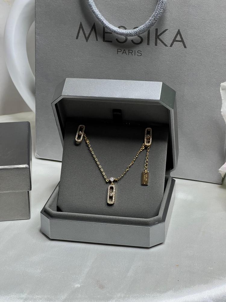 سلسالMESSIKA معدن ذهبي