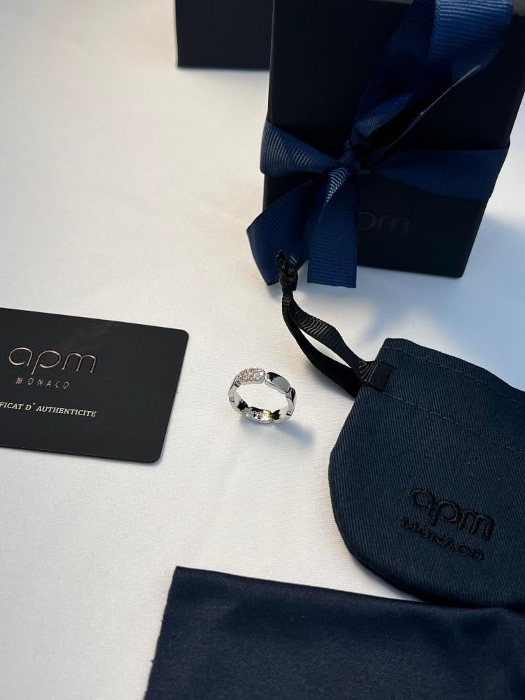خاتم apm الفضي