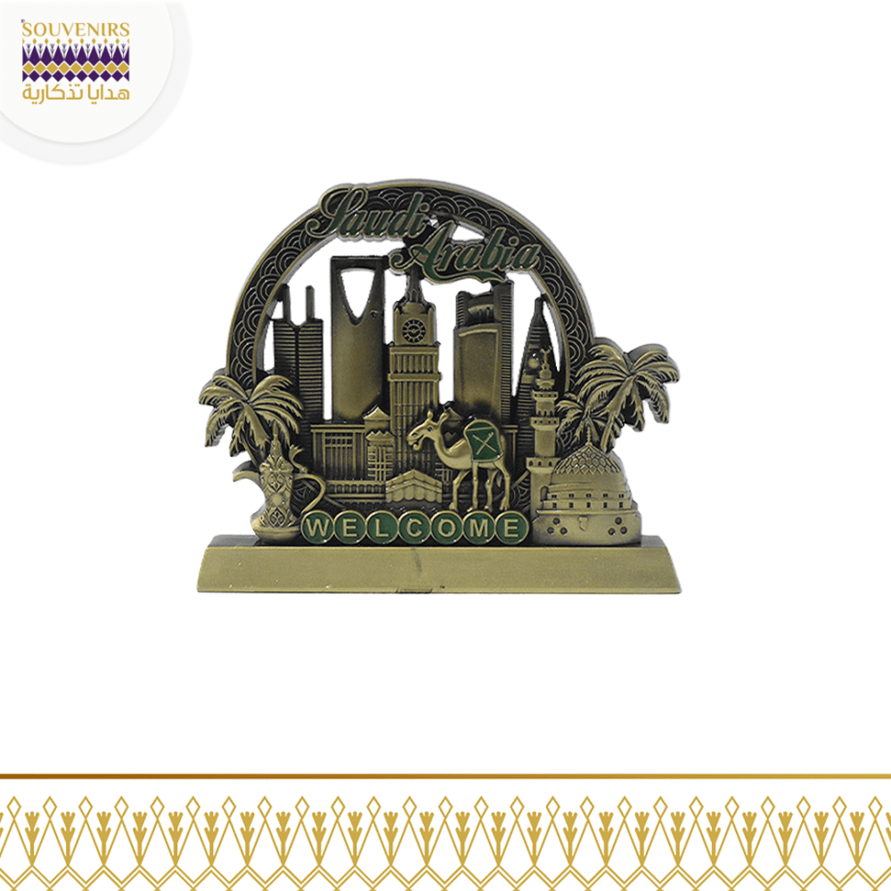 ستاند ذهبي - معالم المملكة -ناطحات سحاب - هدايا تذكارية
