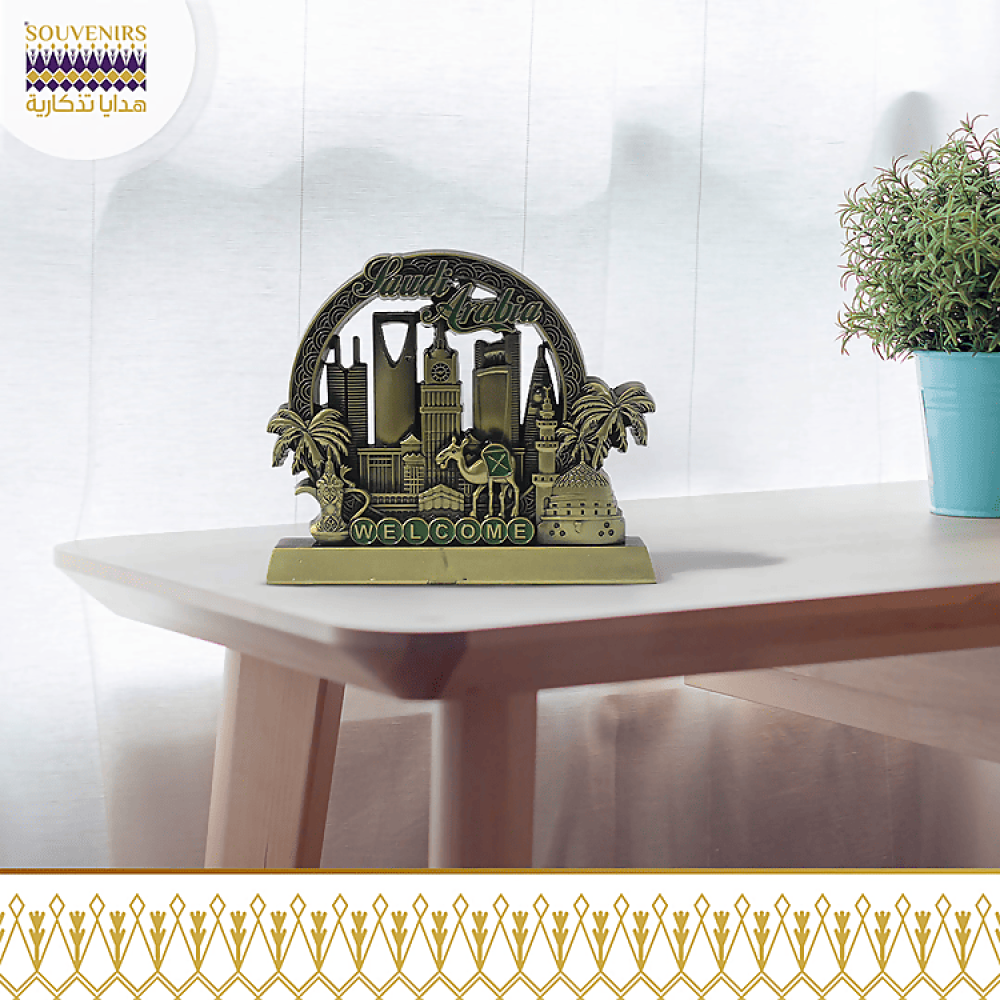 ستاند ذهبي - معالم المملكة -ناطحات سحاب - هدايا تذكارية