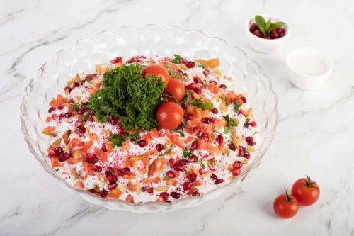 فتوش تركي مع الباذنجان