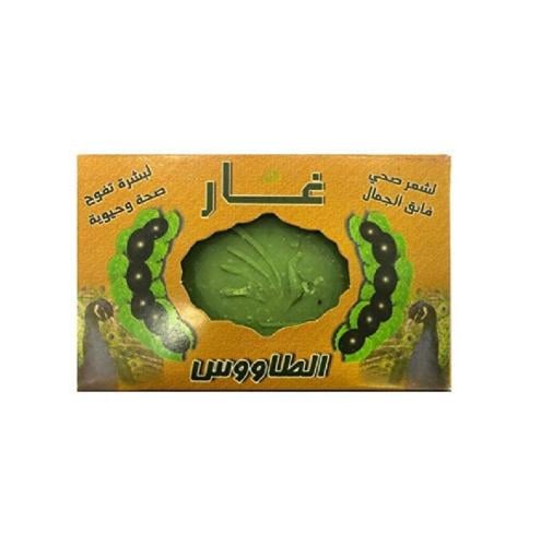 الطاووس - صابون غار طبيعي 160 جم