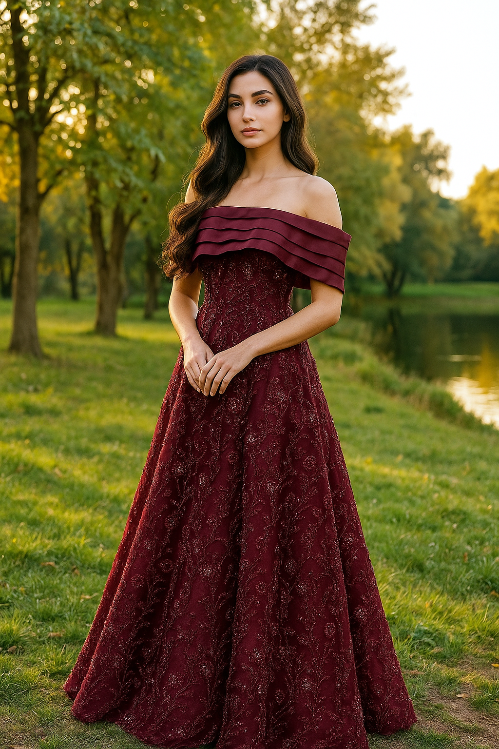 7197 فستان سهرة