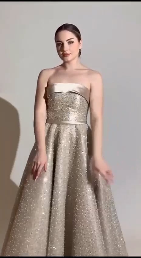 5945 فستان سهره ميرا