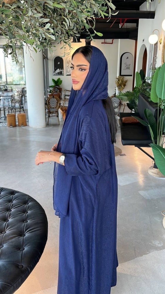 عباية ليزر لمعه قصة عادي