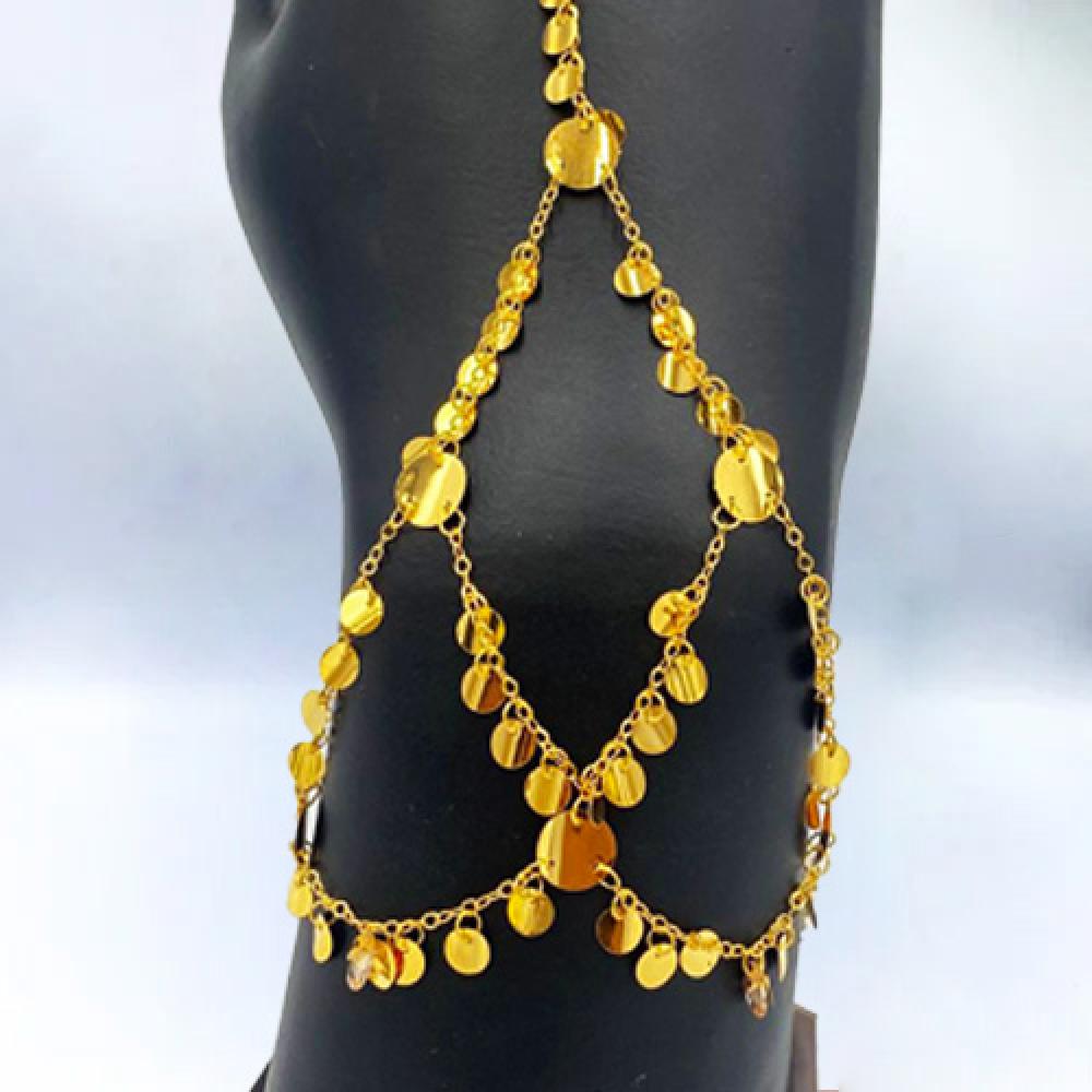 كف ذهب عيار 21 الوزن 3.7 جرام