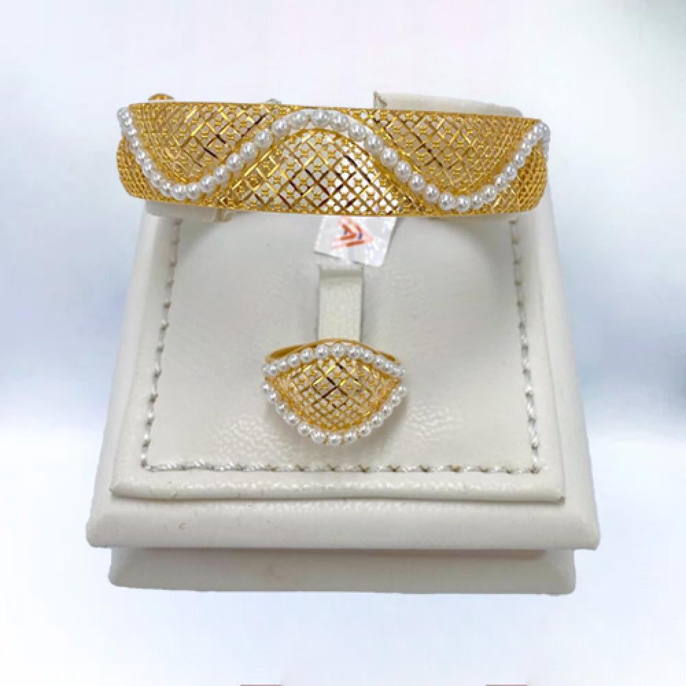 أسواره مع الخاتم ذهب عيار 21 الوزن 16.62 جرام