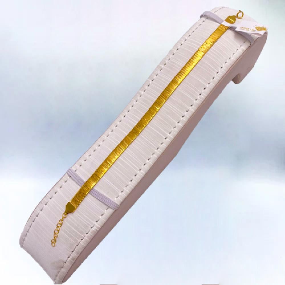 21 karat gold bracelet, weight 6.65 grams